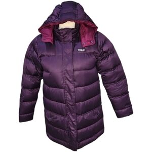 Patagonia Down For Fun Deep Purple Puffer Coat